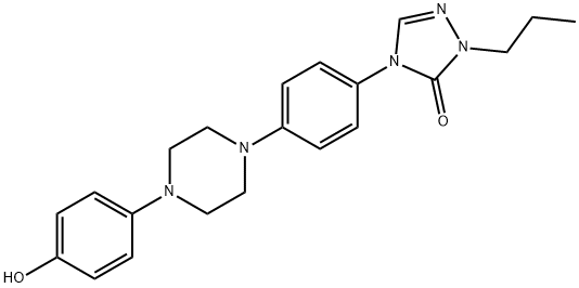 Itraconazole Impurity 24 Struktur