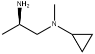 1,?2-?Propanediamine, N1-?cyclopropyl-?N1-?methyl-?, (2R)?- Structure
