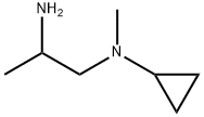 1,?2-?Propanediamine, N1-?cyclopropyl-?N1-?methyl- Struktur