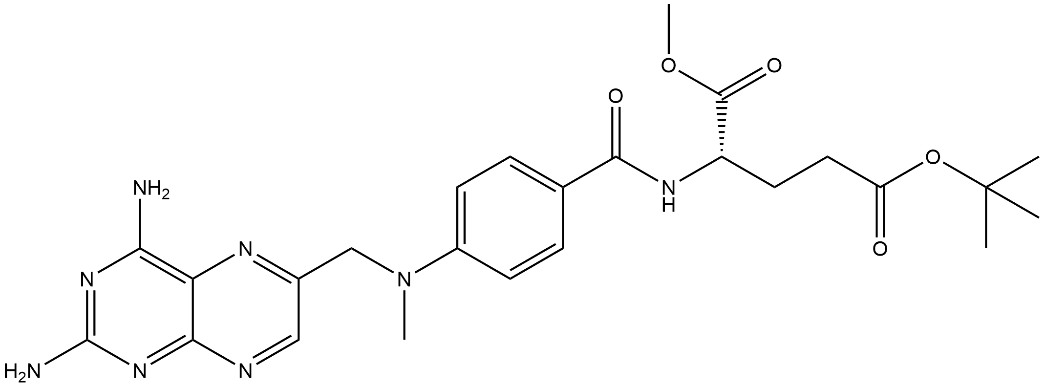 甲氨蝶呤杂质, 79640-68-9, 结构式