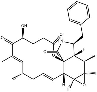 松胞菌素 M, 79648-73-0, 结构式