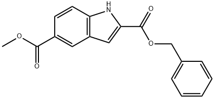 1H-Indole-2,5-dicarboxylic acid, 5-methyl 2-(phenylmethyl) ester