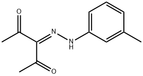 2,3,4-Pentanetrione, 3-[2-(3-methylphenyl)hydrazone] Structure
