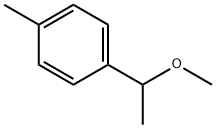 Benzene, 1-(1-methoxyethyl)-4-methyl- Structure