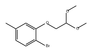 Benzene, 1-bromo-2-(2,2-dimethoxyethoxy)-4-methyl-