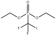 Phosphonic acid, P-(difluoroiodomethyl)-, diethyl ester Structure