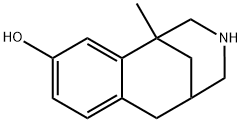 1,5-Methano-3-benzazocin-9-ol,1,2,3,4,5,6-hexahydro-1-methyl-(8CI) Struktur