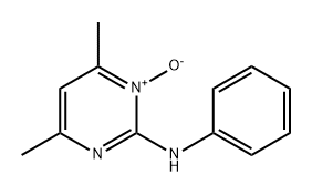 2-Pyrimidinamine, 4,6-dimethyl-N-phenyl-, 1-oxide