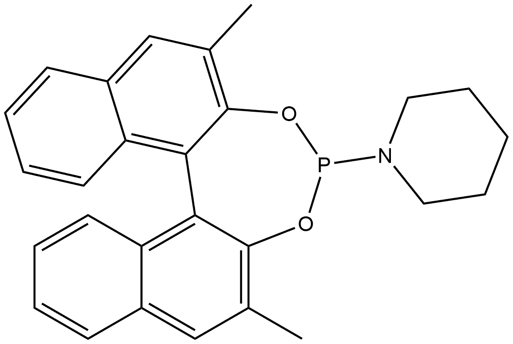 804567-98-4 Piperidine, 1-[(11bS)-2,6-dimethyldinaphtho[2,1-d:1',2'-f][1,3,2]dioxaphosphepin-4-yl]-