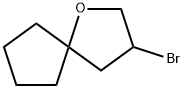 1-Oxaspiro[4.4]nonane, 3-bromo- Struktur