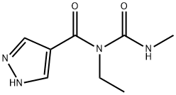 1H-Pyrazole-4-carboxamide, N-ethyl-N-[(methylamino)carbonyl]-