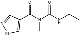 1H-Pyrazole-4-carboxamide, N-[(ethylamino)carbonyl]-N-methyl-