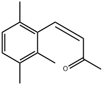 trimethylphenylbutenone,(3Z)-4-(2,3,6-trimethylphenyl)-3-buten-2-one Structure
