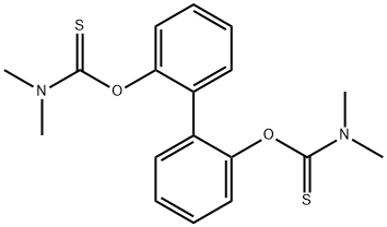 Carbamothioic acid, dimethyl-, O,O'-[1,1'-biphenyl]-2,2'-diyl ester (9CI)