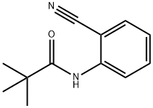 Propanamide, N-(2-cyanophenyl)-2,2-dimethyl- Structure