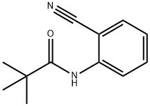 Propanamide, N-(2-cyanophenyl)-2,2-dimethyl- 结构式
