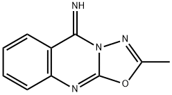 5H-?1,?3,?4-?Oxadiazolo[2,?3-?b]?quinazolin-?5-?imine, 2-?methyl-|