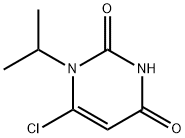 6-Chloro-1-(1-methylethyl)-2,4(1H,3H)-pyrimidinedione Structure