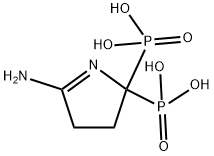 2-iminopyrrolidone-5,5-diphosphonic acid 结构式