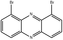 Phenazine, 1,9-dibromo- Structure