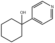 Cyclohexanol, 1-(4-pyridinyl)- Structure