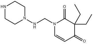 N-aminomethylpiperazine 3,3-diethyl-2,4-pyridinedione|