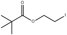 Propanoic acid, 2,2-dimethyl-, 2-iodoethyl ester Structure