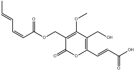 islandic acid Structure