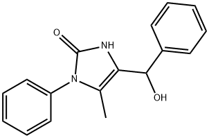 2H-Imidazol-2-one,1,3-dihydro-4-(hydroxyphenylmethyl)-1,5-dimethyl-(9CI) Structure