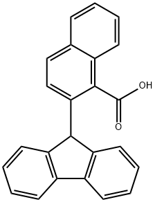 1-Naphthalenecarboxylic acid, 2-(9H-fluoren-9-yl)-