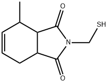 1H-?Isoindole-?1,?3(2H)?-?dione, 3a,?4,?7,?7a-?tetrahydro-?2-?(mercaptomethyl)?-?4-?methyl- Struktur