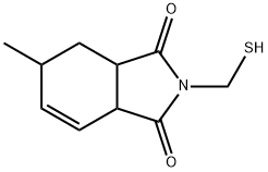 1H-?Isoindole-?1,?3(2H)?-?dione, 3a,?4,?5,?7a-?tetrahydro-?2-?(mercaptomethyl)?-?5-?methyl- Structure