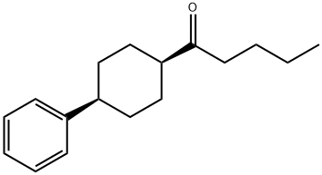 1-Pentanone, 1-(4-phenylcyclohexyl)-, cis- (9CI) Structure