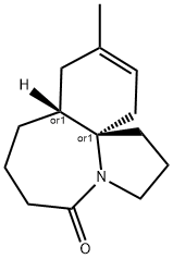 1H,?5H-?Pyrrolo[2,?1-?k]?[1]?benzazepin-?5-?one, 2,?3,?6,?7,?8,?8a,?9,?12-?octahydro-?10-?methyl-?, (8aR,?12aS)?-?rel- Struktur