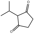 2-Isopropyl-cyclopentane-1,3-dione 结构式