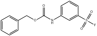 Carbamic acid, [3-(fluorosulfonyl)phenyl]-, phenylmethyl ester (9CI)|化合物 JCP678