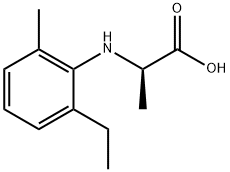 D-Alanine, N-(2-ethyl-6-methylphenyl)-,82508-05-2,结构式