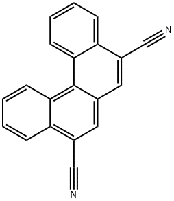 benzo[c]phenanthrene-5,8-dicarbonitrile Struktur