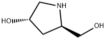 (3S,5R)-4-Hydroxy-2-pyrrolidinemethanol Struktur