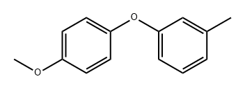 Benzene, 1-(4-methoxyphenoxy)-3-methyl- Structure