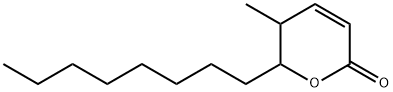 2H-Pyran-2-one,5,6-dihydro-5-methyl-6-octyl-(9CI)|