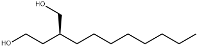 1,4-Butanediol, 2-octyl-, (2S)- Structure