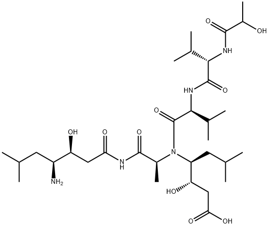 lactoylpepstatin Struktur
