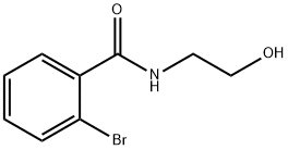 Benzamide, 2-bromo-N-(2-hydroxyethyl)- Structure