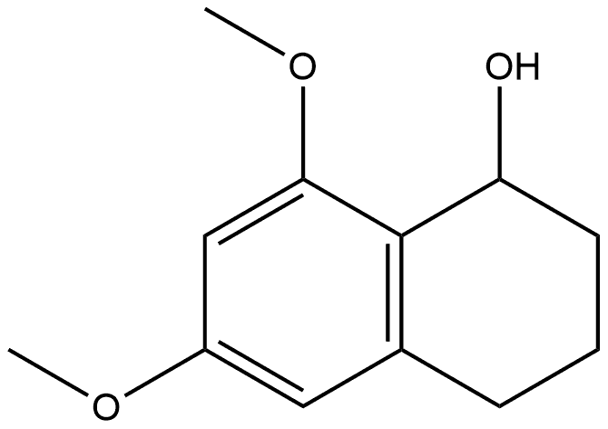 1,2,3,4-Tetrahydro-6,8-dimethoxy-1-naphthalenol 结构式