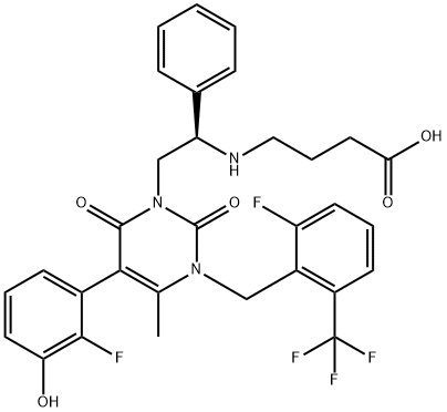 恶拉戈利杂质11 结构式