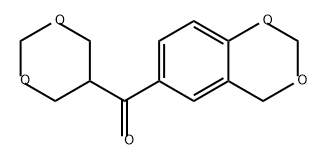 Methanone, 4H-1,3-benzodioxin-6-yl-1,3-dioxan-5-yl-
