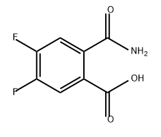 Benzoic acid, 2-(aminocarbonyl)-4,5-difluoro-