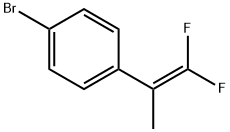 1-BROMO-4-(1,1-DIFLUOROPROP-1-EN-2-YL)BENZENE, 83567-84-4, 结构式