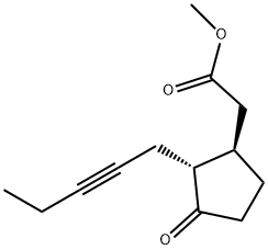 Cyclopentaneacetic acid, 3-oxo-2-(2-pentyn-1-yl)-, methyl ester, (1R,2R)-